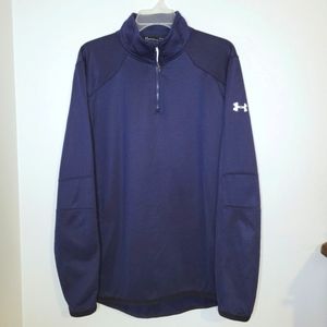 Under Armour Fitted ColdGear Reactor Knit Shirt.